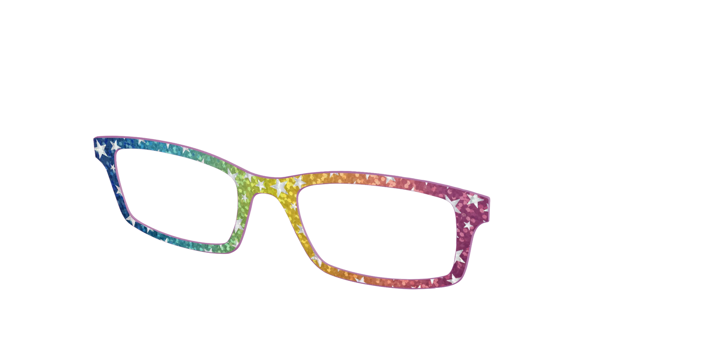 The Iridescent Rainbow Stars