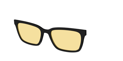 The Black With Citrine Yellow Lens
