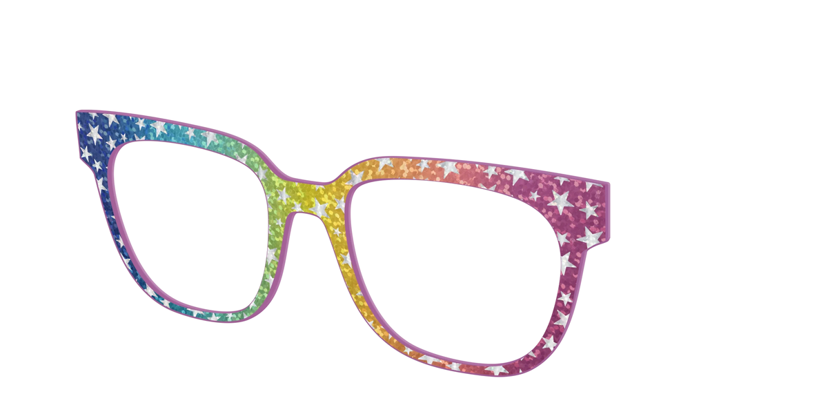 The Iridescent Rainbow Stars