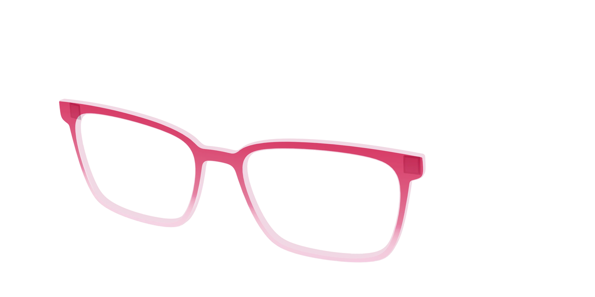 The Flamingo to Blush Gradient Crystal