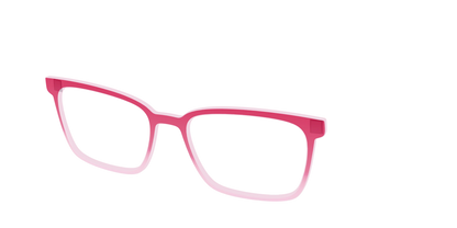 The Flamingo to Blush Gradient Crystal