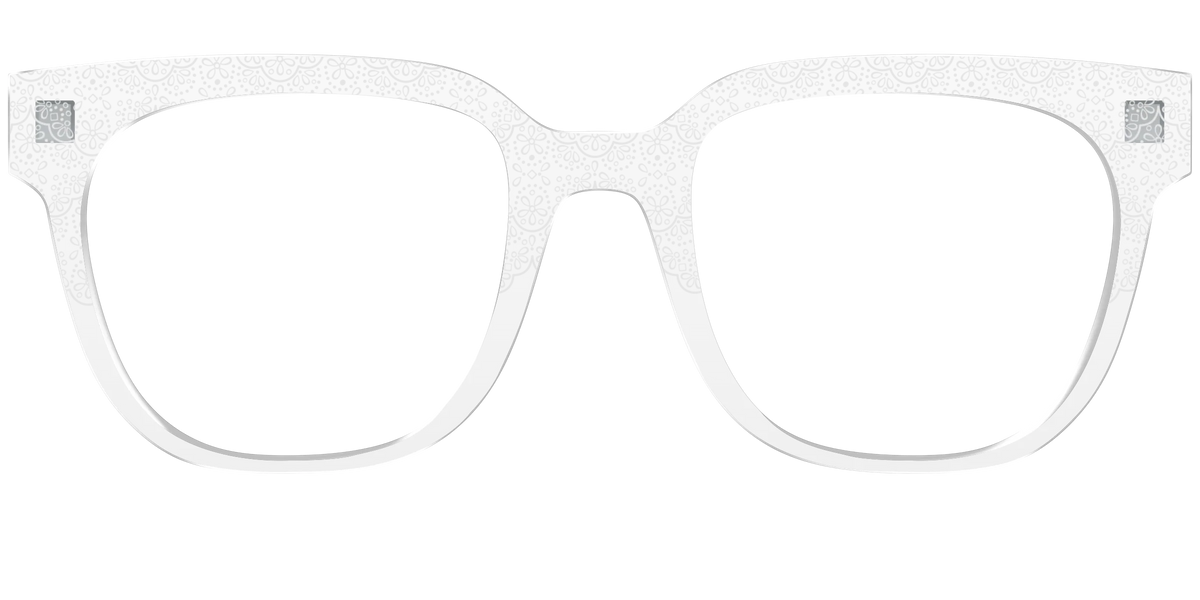 The White Eyelet Crystal
