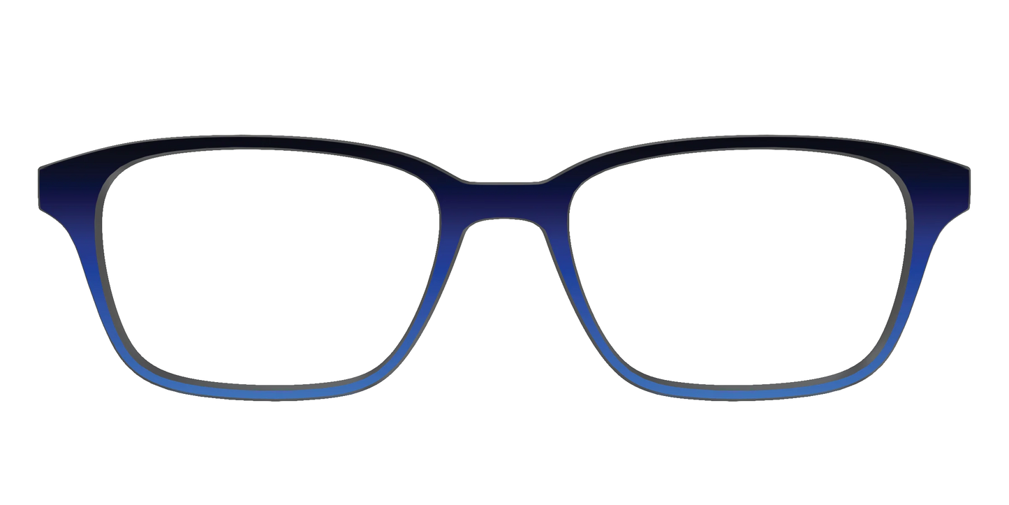 The Black to Blueberry Gradient