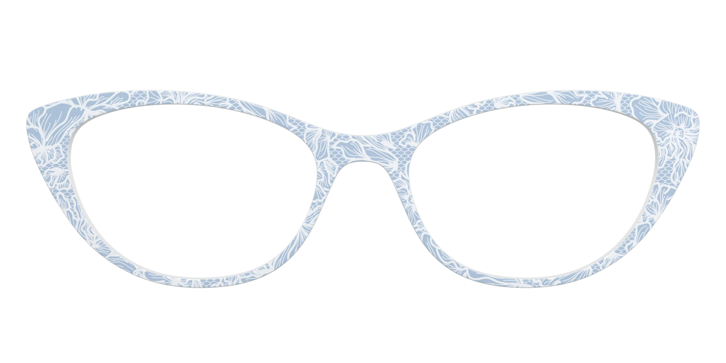 The Something Blue Floral Lace