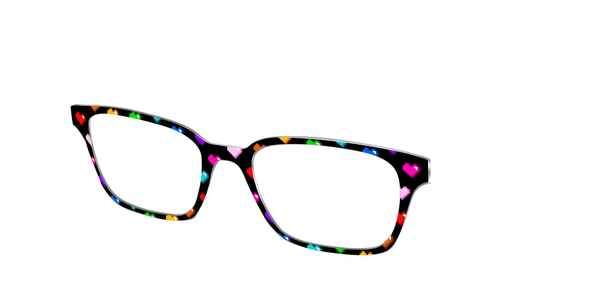 The 8-Bit Rainbow Hearts