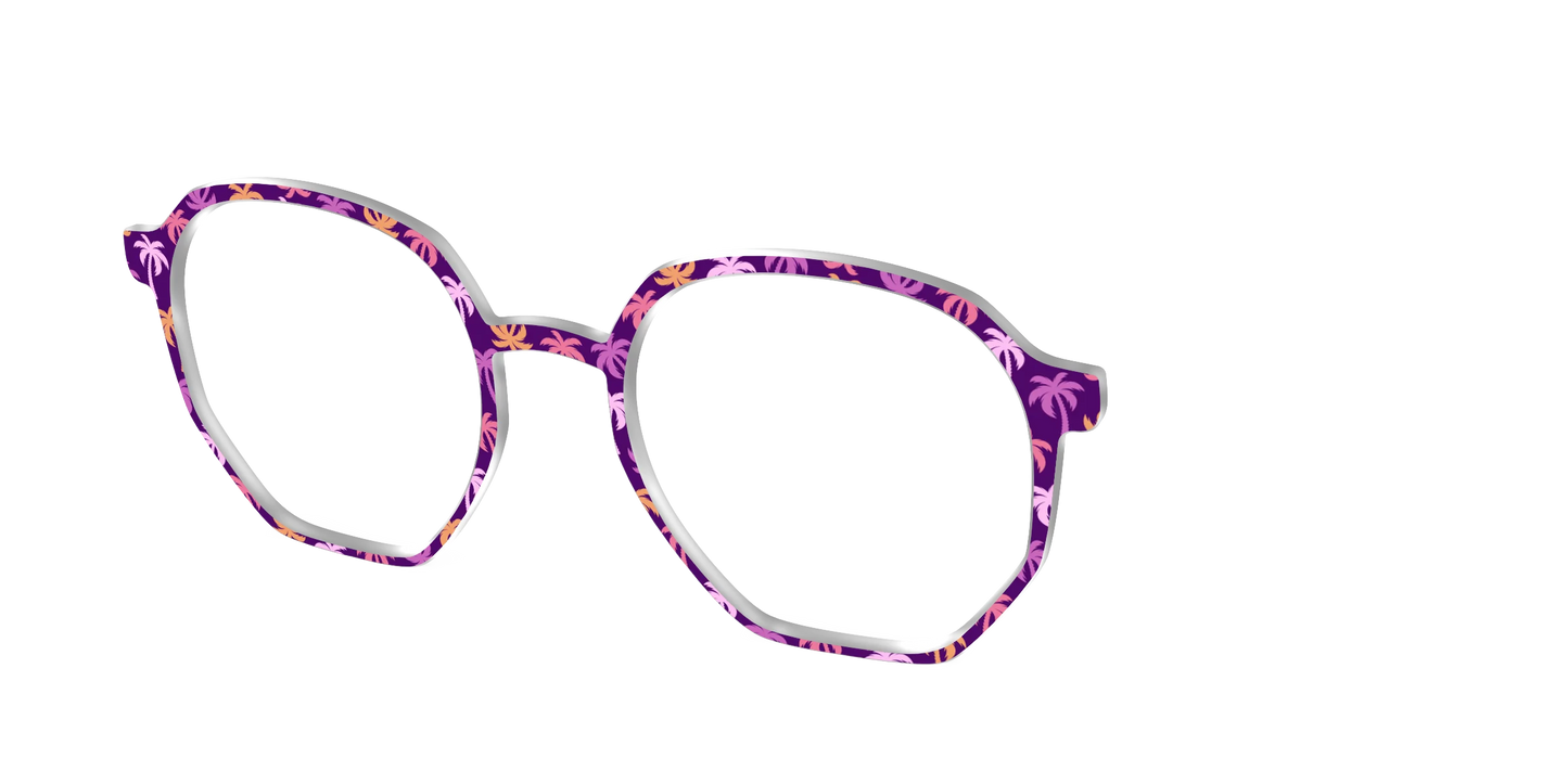 The Violet Palm Trees