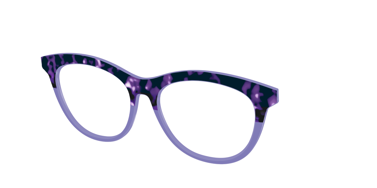 The Iris Tortoise Crystal Split