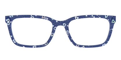 The Denim Heart Glitter Crystal