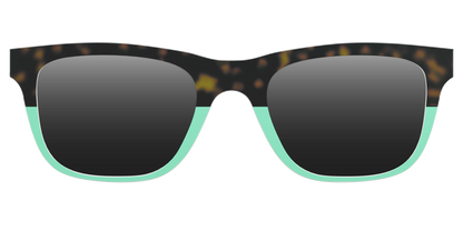The Polarized Matcha Split Sun Top
