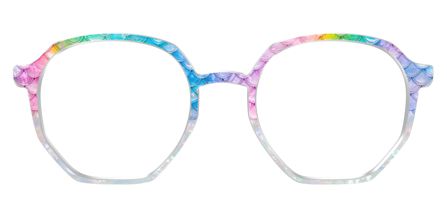 The Rainbow Pearl Scales Crystal