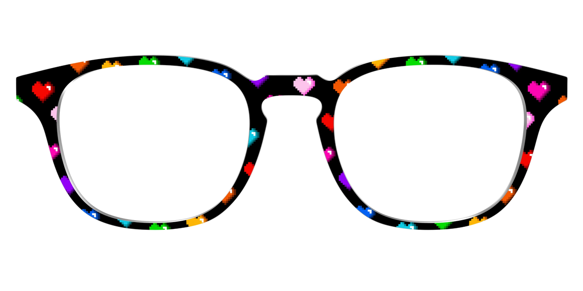 The 8-Bit Rainbow Hearts