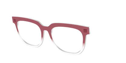 The Burgundy Gradient Crystal