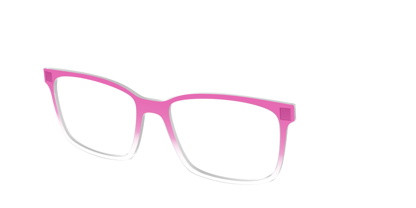 The Magenta Gradient Crystal