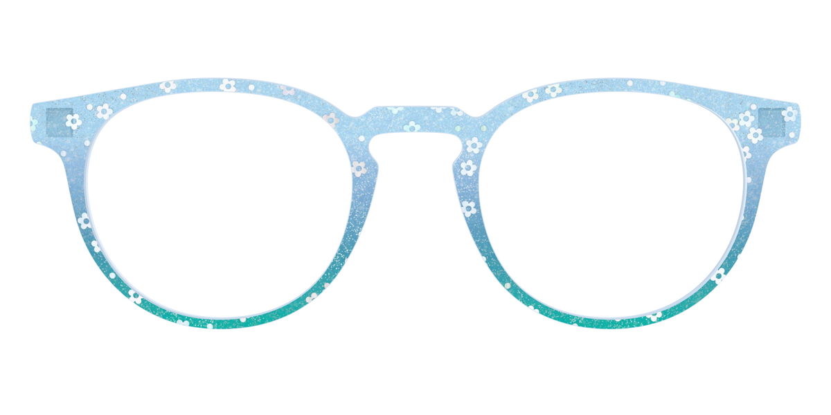 The Sky Blue Crystal with Daisy Glitter