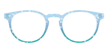The Sky Blue Crystal with Daisy Glitter