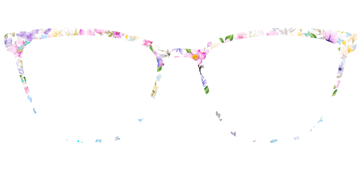 The Delicate Flower Crown with Butterfly Glitter