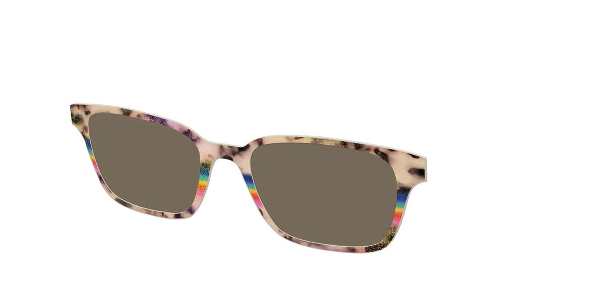 The Polarized Prism Split Tortoise Sun Top