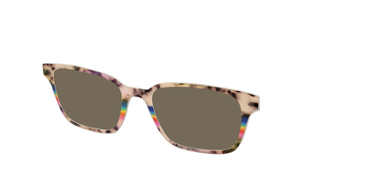 The Polarized Prism Split Tortoise Sun Top