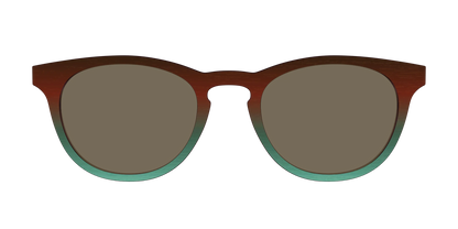 The Polarized Mahogany to Juniper Woodgrain Sun Top
