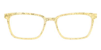 The Yellow Shimmer Petals with Gold Foil