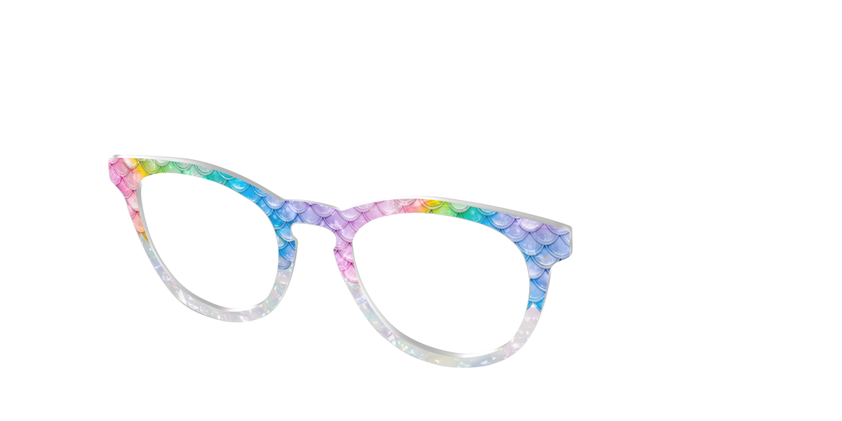 The Rainbow Pearl Scales Crystal