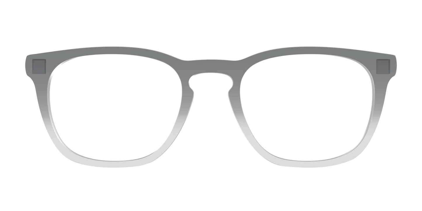 The Charcoal to Light Gray Gradient Crystal