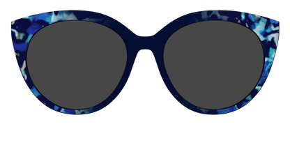 The Polarized Indigo Tortoise Sun Top