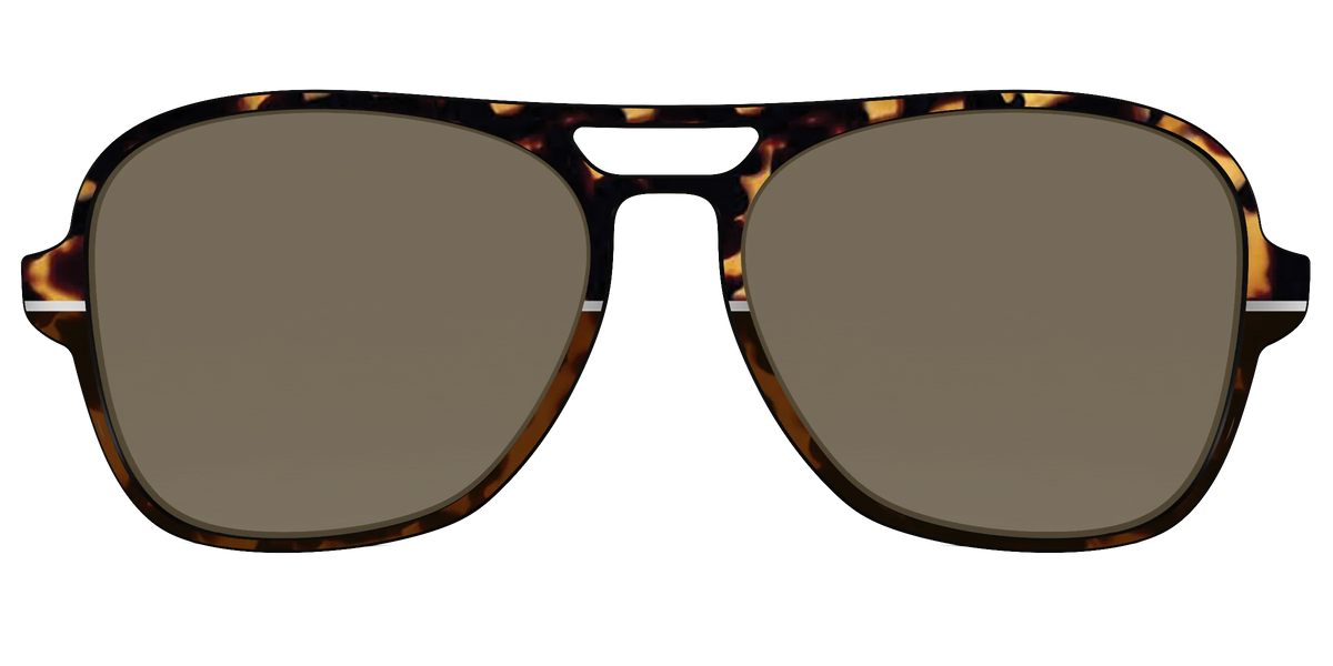 The Polarized Chic Tortoise Split Sun Top