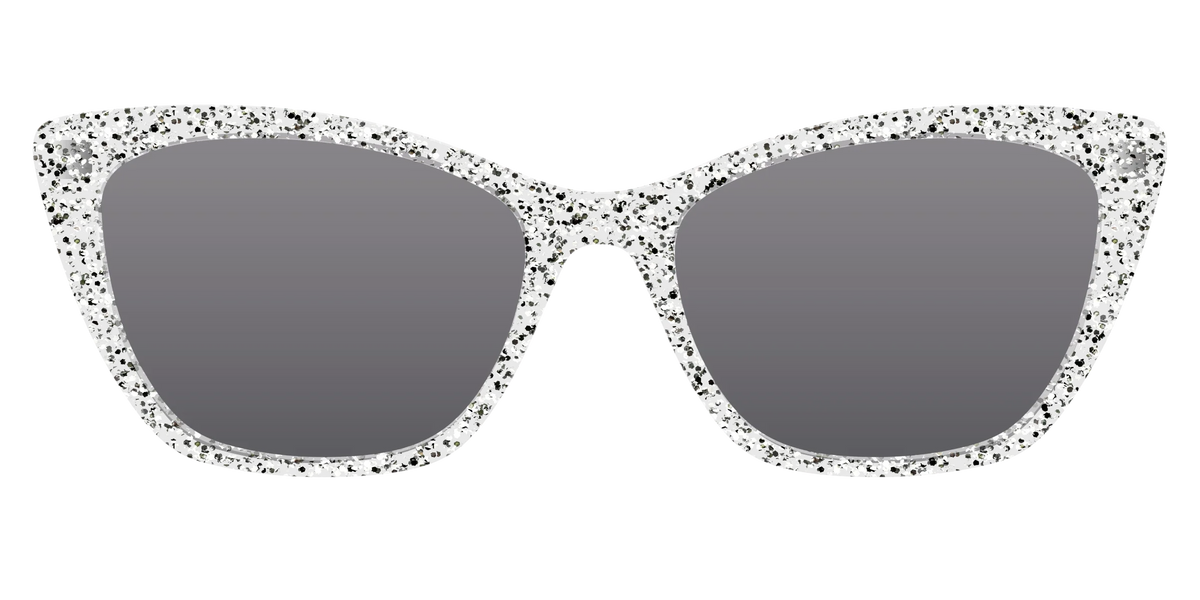 The Polarized Silver Sparkle Sun Top