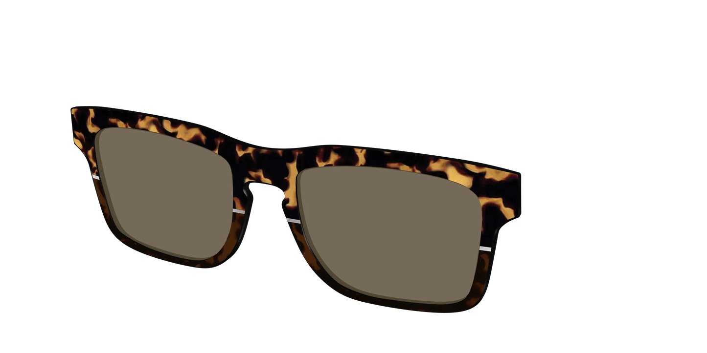 The Polarized Chic Tortoise Split Sun Top