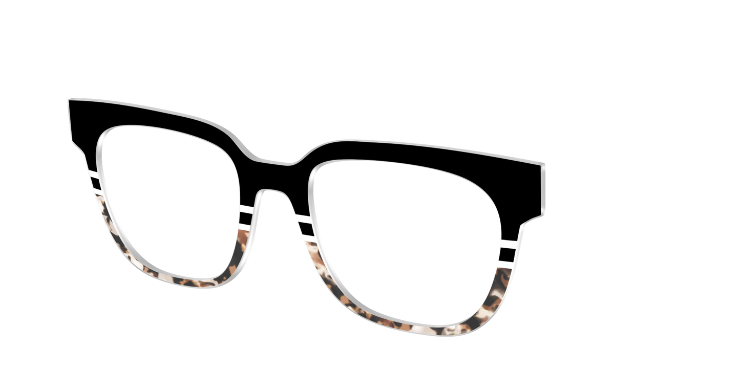 The Chic Tortoise Crystal Split