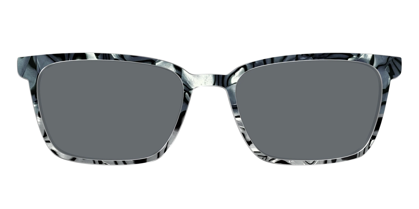 The Polarized Zebra Pearl Split Sun Top