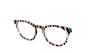 The Vivid Zebra Stripes