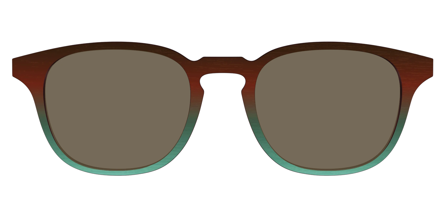 The Polarized Mahogany to Juniper Woodgrain Sun Top