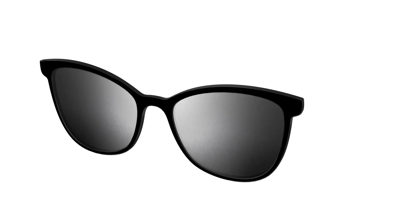 The Polarized Silver Reflective Sun Top