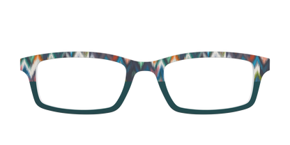 The Teal Ikat Split