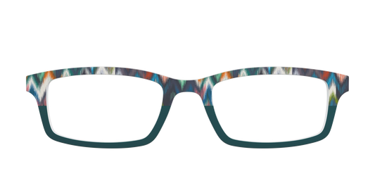 The Teal Ikat Split