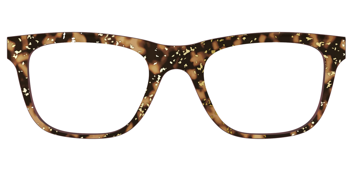The Sandalwood Tortoise with Gold Foil