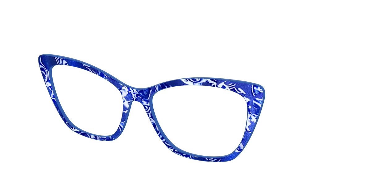 The Navy Shimmer Mosaic
