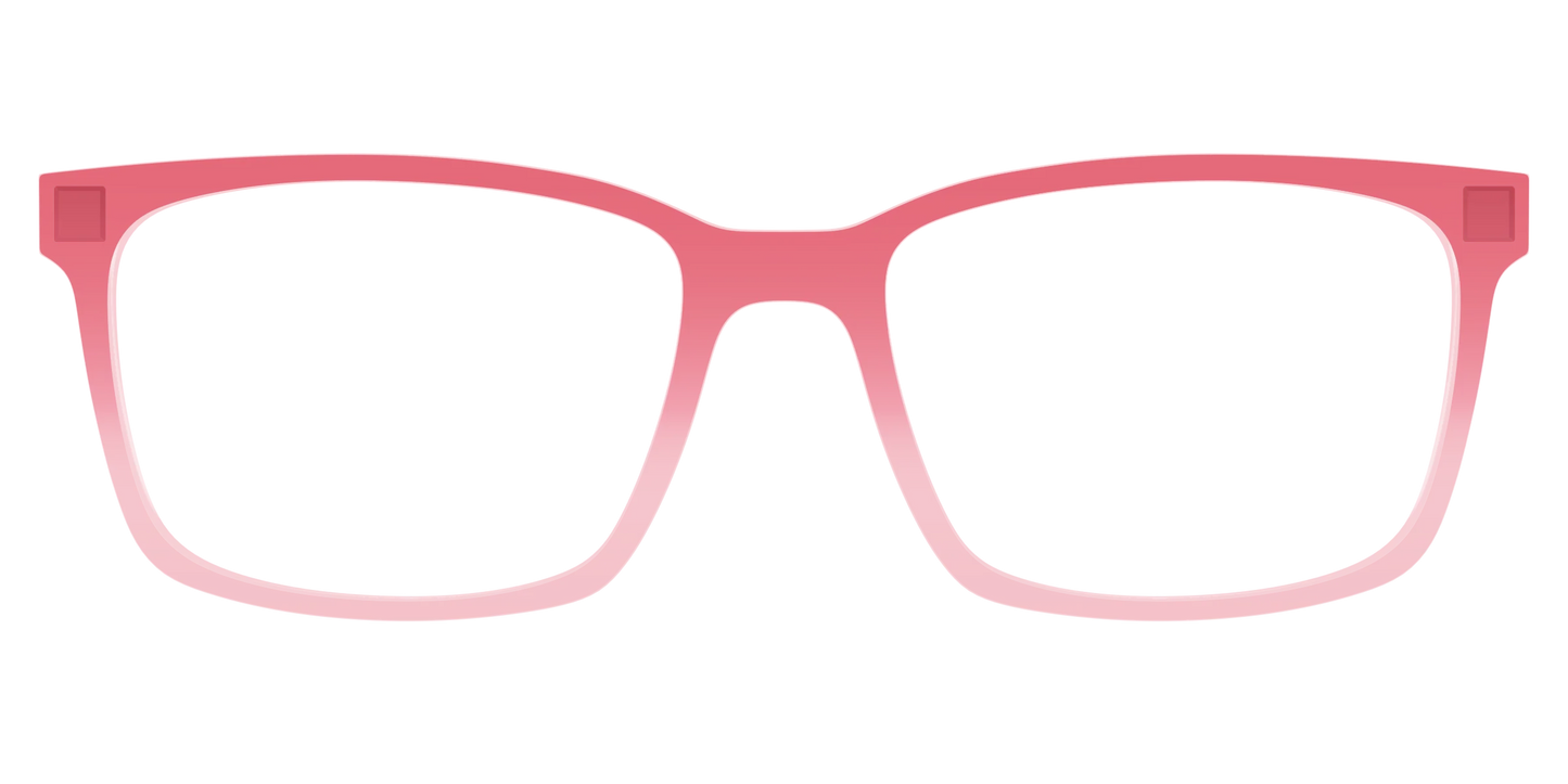 The Red to Coral Gradient Crystal
