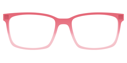 The Red to Coral Gradient Crystal