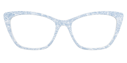 The Something Blue Floral Lace
