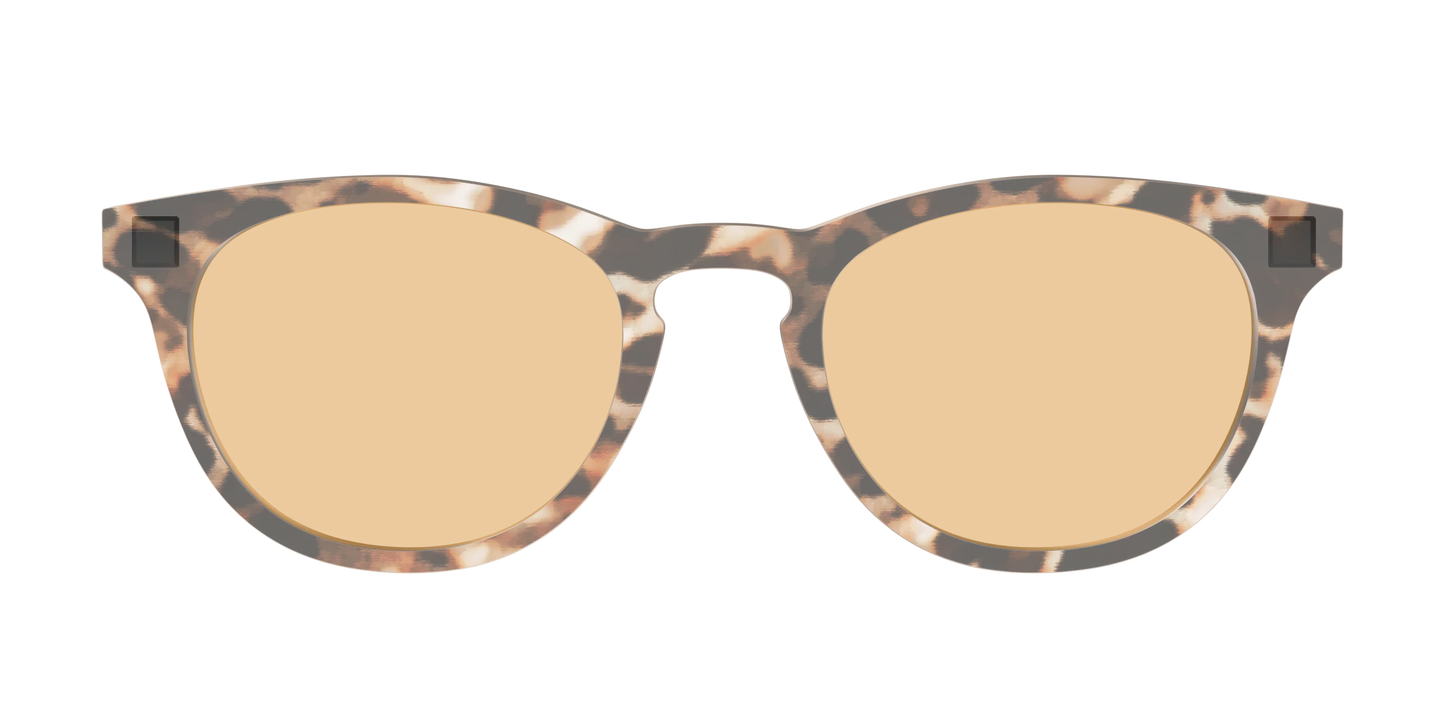 The Neutral Tort Crystal With Umber Brown Lens