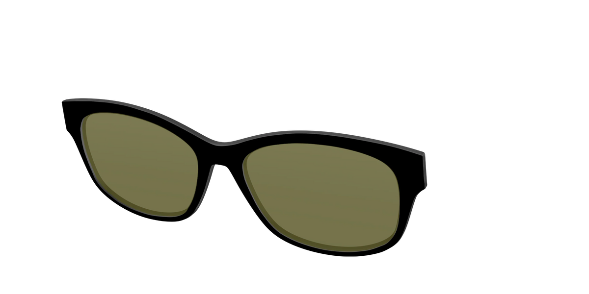 The Black with Green Racquet Sport Lens