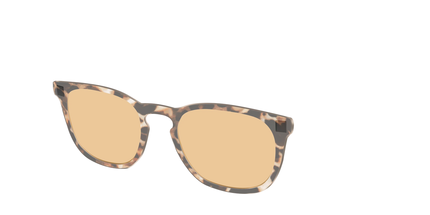 The Neutral Tort Crystal With Umber Brown Lens