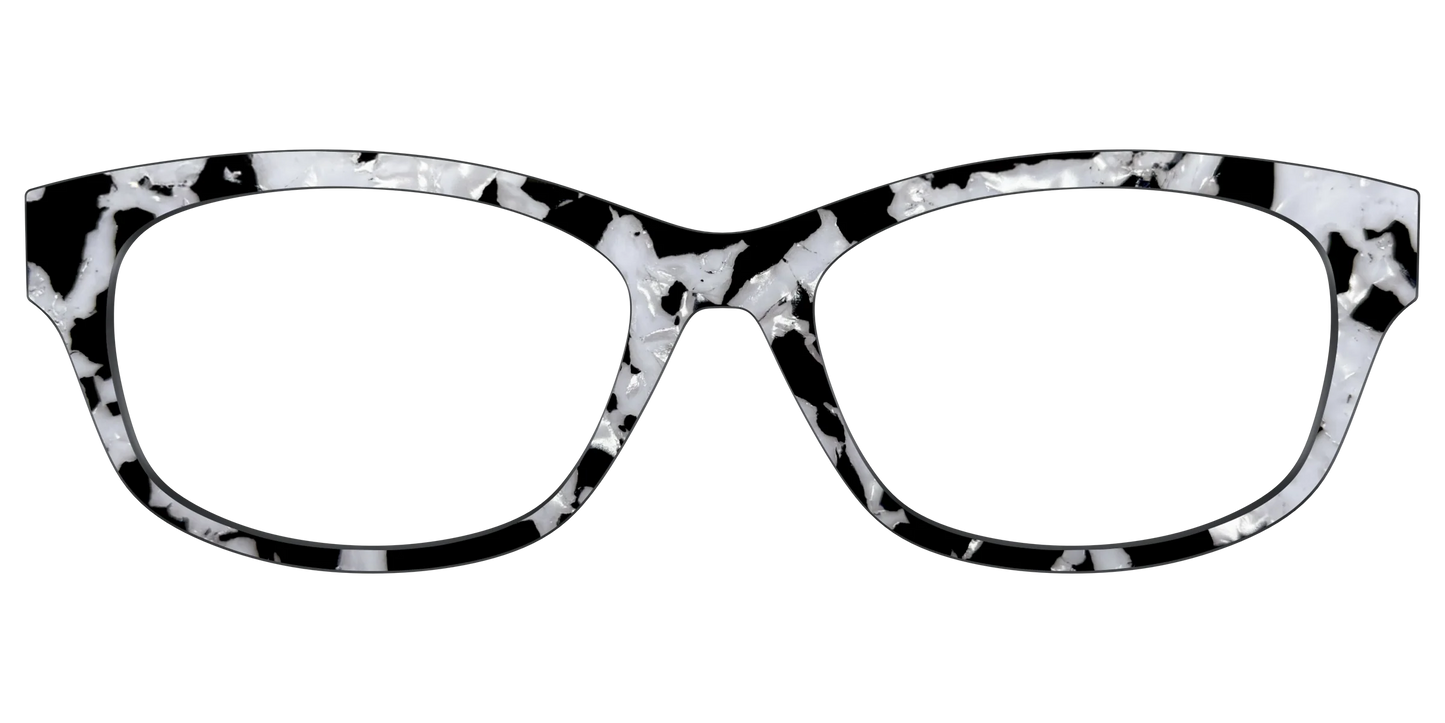 The Black & White Pearl Tortoise