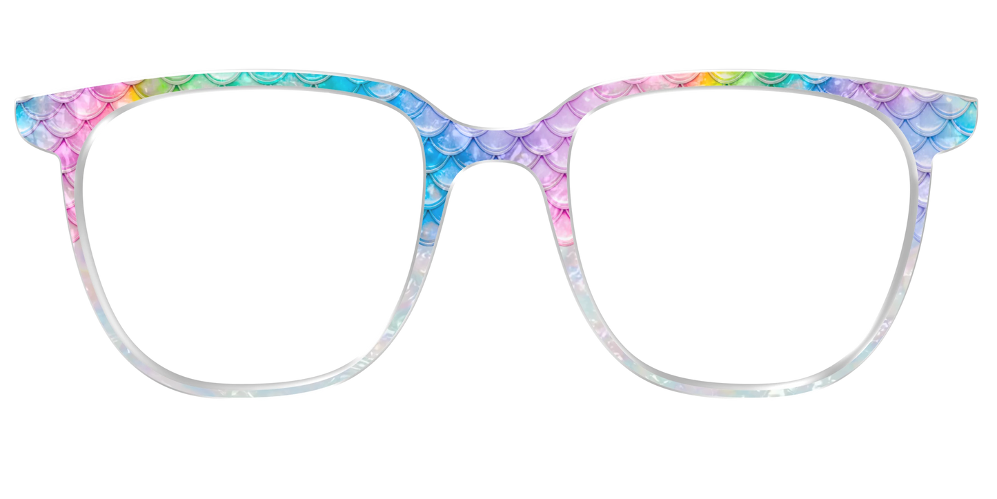 The Rainbow Pearl Scales Crystal