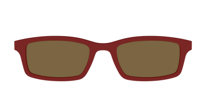 The Polarized Burgundy Sun Top