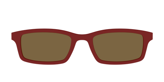 The Polarized Burgundy Sun Top