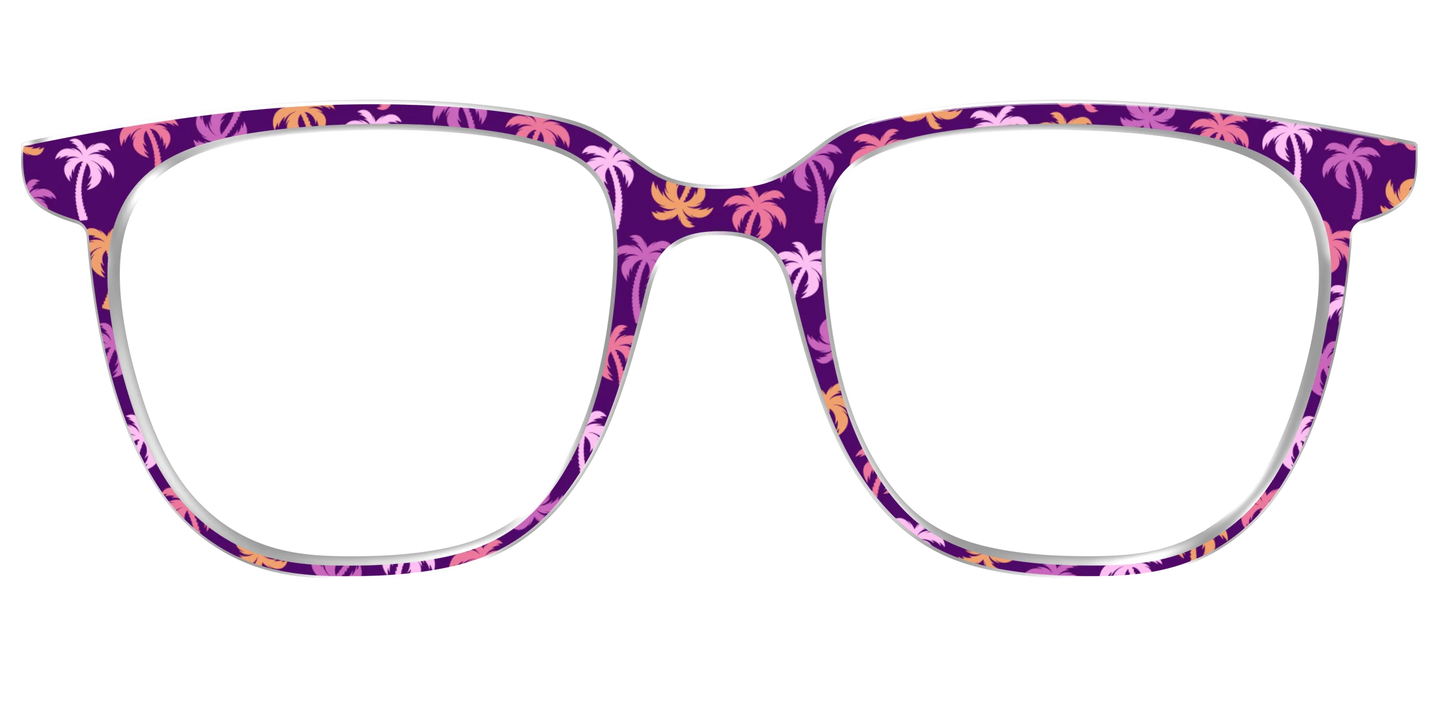 The Violet Palm Trees